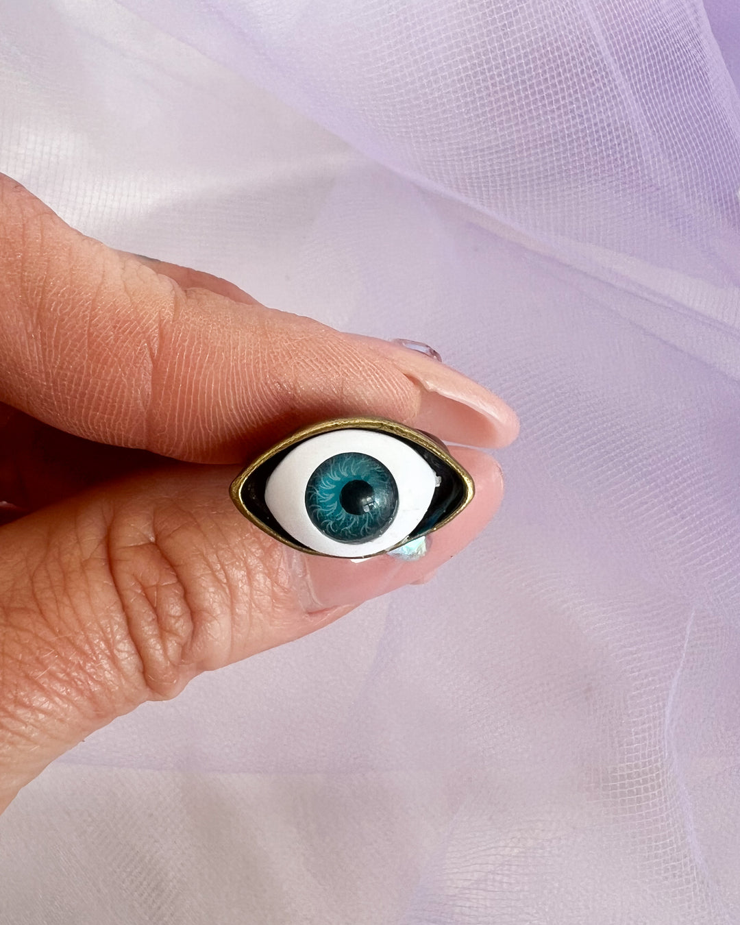 Eyeball Ring, Blue