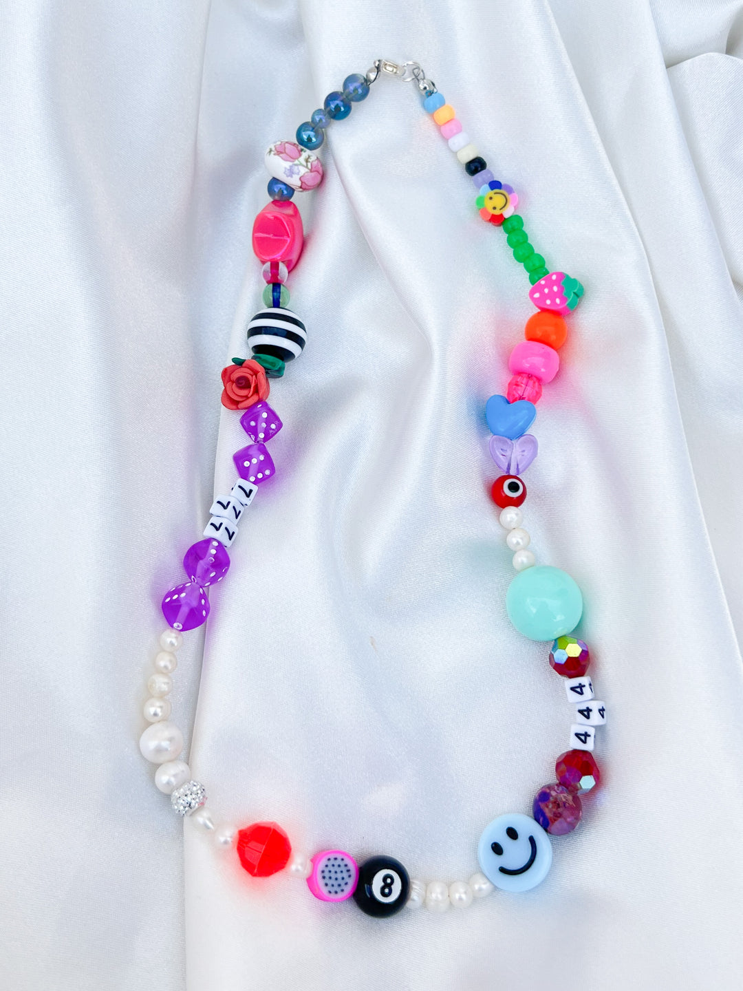 Angel Numbers Beaded Necklace